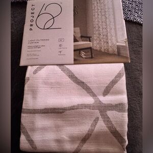 Project 62 Gray Light-Filtering Curtain